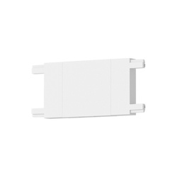 Slim Magnetic Track Biały Łącznik Szyn Prosty