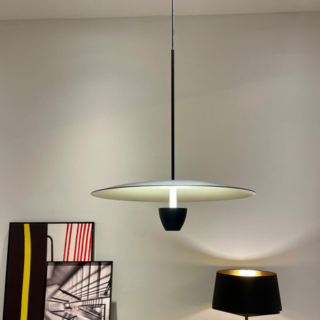 Lampa wisząca Ufo M czarna LED CCT