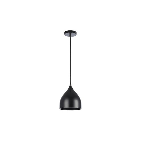 Lampa wisząca 1xE27 Como czarna
