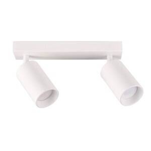 Lampa ścienno-sufitowa MARIBEL 2 GU10 biała + złote pierścienie