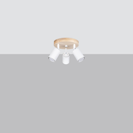 Lampa sufitowa VERDO 3P biały