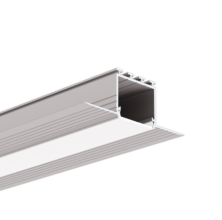 Profil do LED KOZEL architektoniczny wpuszczany Kluś  surowy 2m