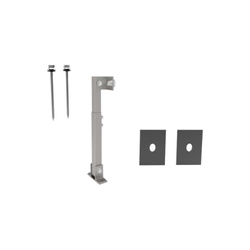 Uchwyty do montażu paneli PV z regulacją komplet przód/tył (H420-700mm/15st-30st) V-TAC