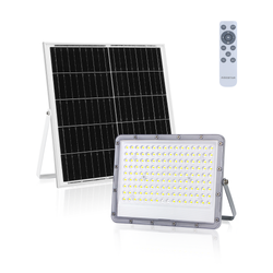 Naświetlacz Solarny LED 200W 2000lm 6500K z pilotem