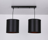 Lampa wisząca czarna 2xE27 Candida P 32-00842