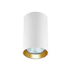 Manacor oczko białe ze złotym ringiem 9 cm LP-232/1D - 90 WH/GD
