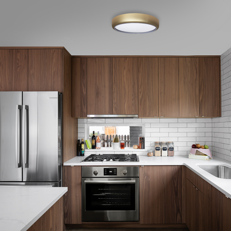 Plafon LED GEA GOLD 36W z pilotem Ø390 mm Milagro
