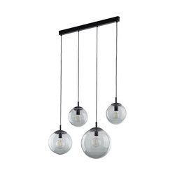 Lampa wisząca ESME Graphite 4xE27 listwa
