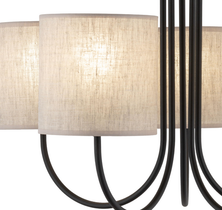 Lampa sufitowa TORENS NATURE 5xE27