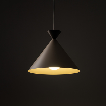LAMPA WISZĄCA MATTEO SABIA BROWN 1XE27 L