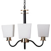Lampa wisząca 3xE27 SCHUBERT 33-74232 czarna