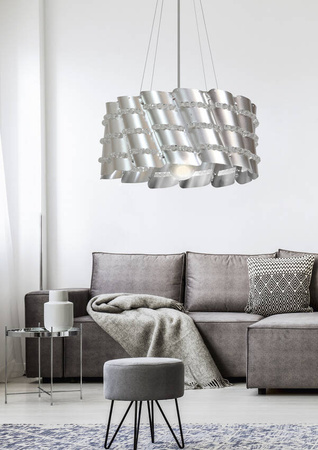 Lampa wisząca CASTRO WHITE / CHROME 5xG9