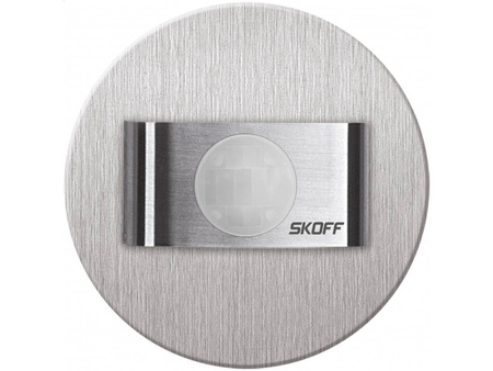 Czujnik ruchu dopuszkowy Rueda PIR 120 Skoff 0,6W 230V AC szlif inox