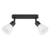Light prestige Malta 2 spot czarna LP-877/2W BK