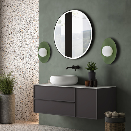 Tk Lighting SLATE PEAPOD GLASS kinkiet 1XG9