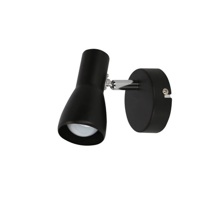 Lampa ścienna kinkiet 1X40W E14 czarny matowy PICARDO 91-50618