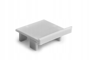 Zaślepka końcowa do profilu LOKOM szara KLUŚ 24005