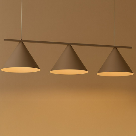Lampa wisząca CAPITAL TAUPE 3xGX53 Kaszmir