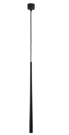 Nowoczesna lampa wisząca Piano czarna 1 xG9