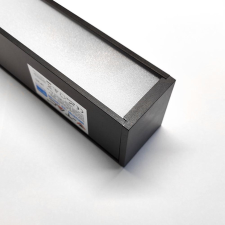 Oprawa V-TAC LED Linear Natynkowa SAMSUNG CHIP 40W Czarna UGR<19 DIMM VT-7-46 3000K 3275lm 5 Lat Gwarancji