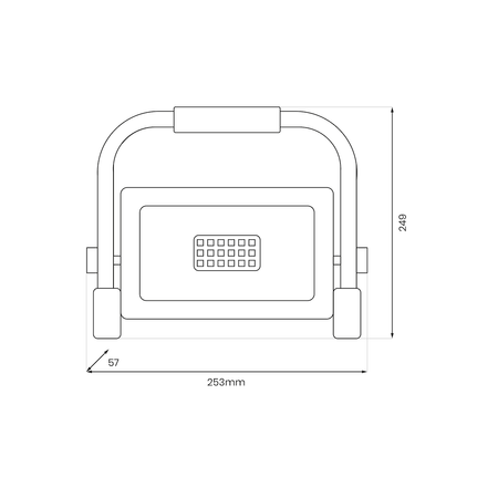Naświetlacz Led Przenośny Work 50W 4000K IP65