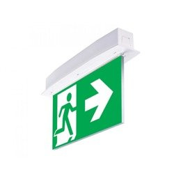 Oprawa awaryjna podtynkowa LED D-std SA 3H IP54 AT CNBOP