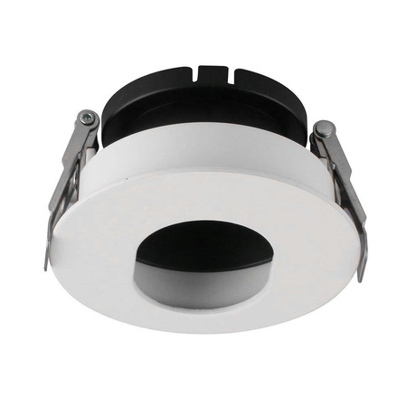 Oczko V-TAC GU10 Asymetryczne Wpuszczane Białe/Czarne Okrągłe VT-874-WB 3 Lata Gwarancji