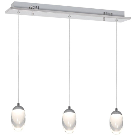 Lampa dziecięca sufitowa różowe chmurki 58W LED sterowana pilotem