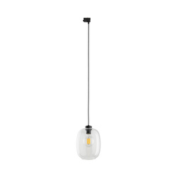 Tk Lighting TRACER ELIO TRANSPARENT TRÓJOBWODOWY lampa wisząca 1XE27