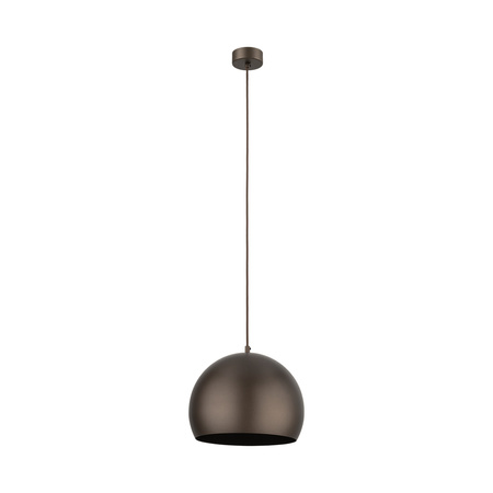 Lampa wisząca ZOE Brown 1xE27 M