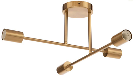 Lampa sufitowa Multi Patyczak złota 4xE27