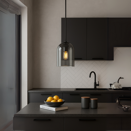 Light prestige Elaris 1 wisząca smoked LP-8103/1P SM