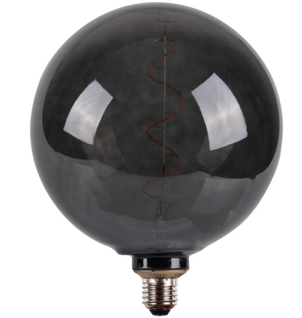 Żarówka dekoracyjna LED E27 FILAMENT G200 4W Vintage Smoky duża kula