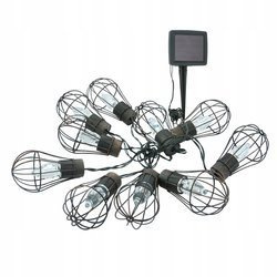 Solarna girlanda ogrodowa 3,8m ciepła Loft