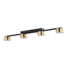 Lampa sufitowa DALLAS Gold/Black 4xGX53
