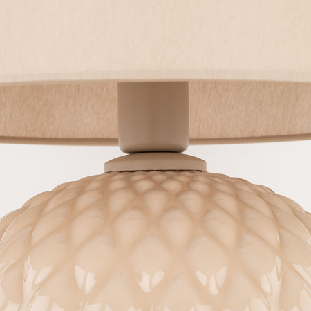 Lampka nocna SANTANA Ecru 1xE27