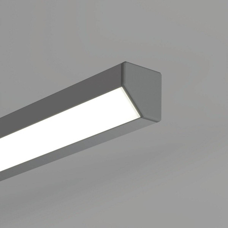 Profil KUBIK-45, anodowany, srebrny, 1000 mm