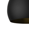 Lampa wisząca ZOE Black 1xE27 M