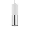 Tk Lighting TRACER WHITE SILVER lampa wisząca 1xGU10