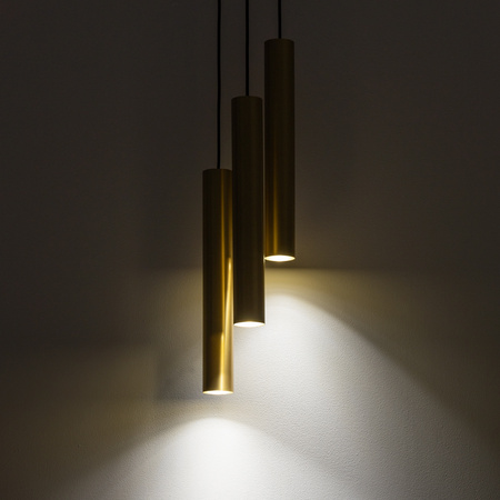 Nowodvorski Lampa wisząca mosiądz EYE L 