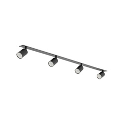 Tk Lighting NEX BLACK lampa sufiotwa 4XGU10