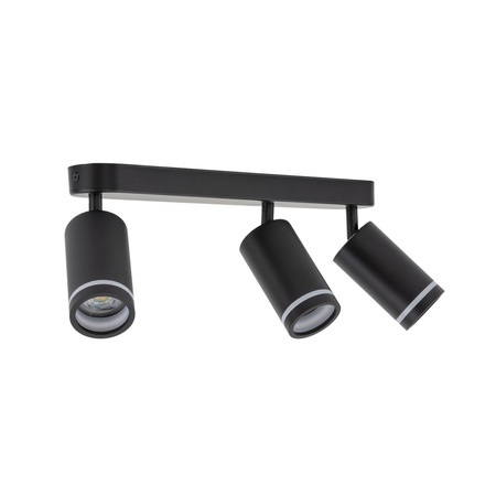Lampa sufitowa JET Black 3xGU10