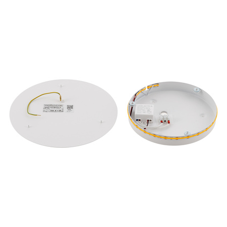 Nowodvorski Kinkiet biały RING LED M