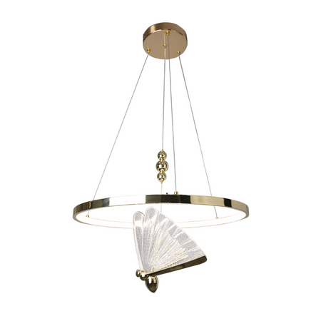 Light prestige Marissa 1 ring wisząca złota LP-2515/1P GD