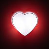 Lampa sufitowa HEART Red 2xE27