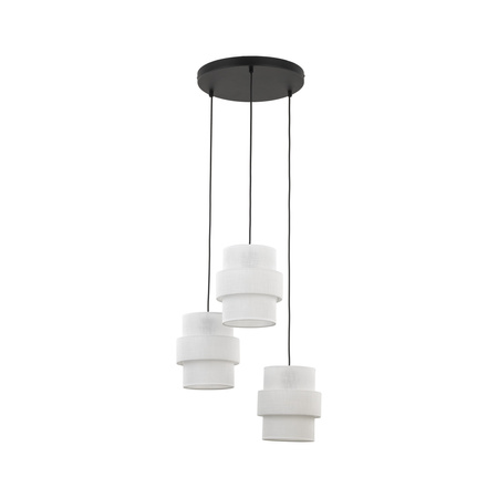 Lampa wisząca CALISTO White koło 3xE27