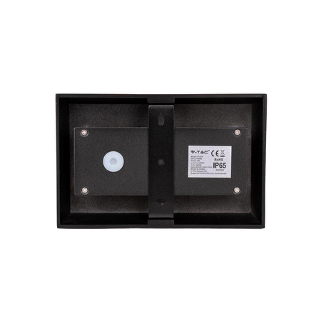 Kinkiet Ścienny V-TAC 9W LED Góra Dół Bridgelux Chip Czarny IP54 VT-815 4000K 1280lm