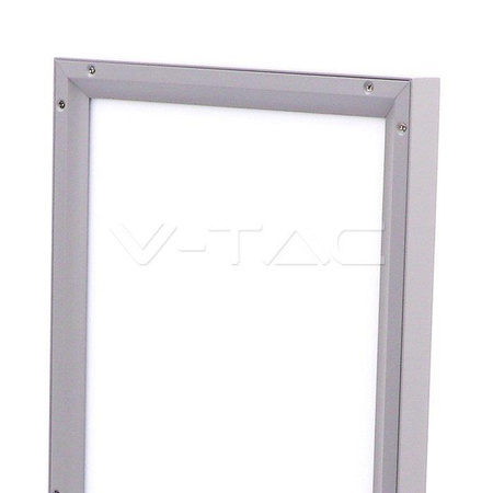 Oprawa Podłogowa V-TAC 80W LED Ściemnianie Dotykowe Srebrna VT-8400 4000K 8000lm 3 Lata Gwarancji