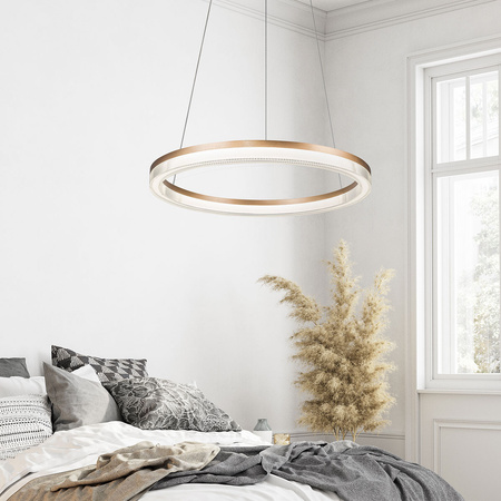 Light prestige Midway Cristal wisząca mała złota Triangle LP-033/1P S GD Cristal Triangle
