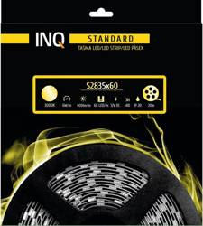 Taśma LED S2835x60 6W 400lm/m 3000K IP20 RA80 20m INQ
